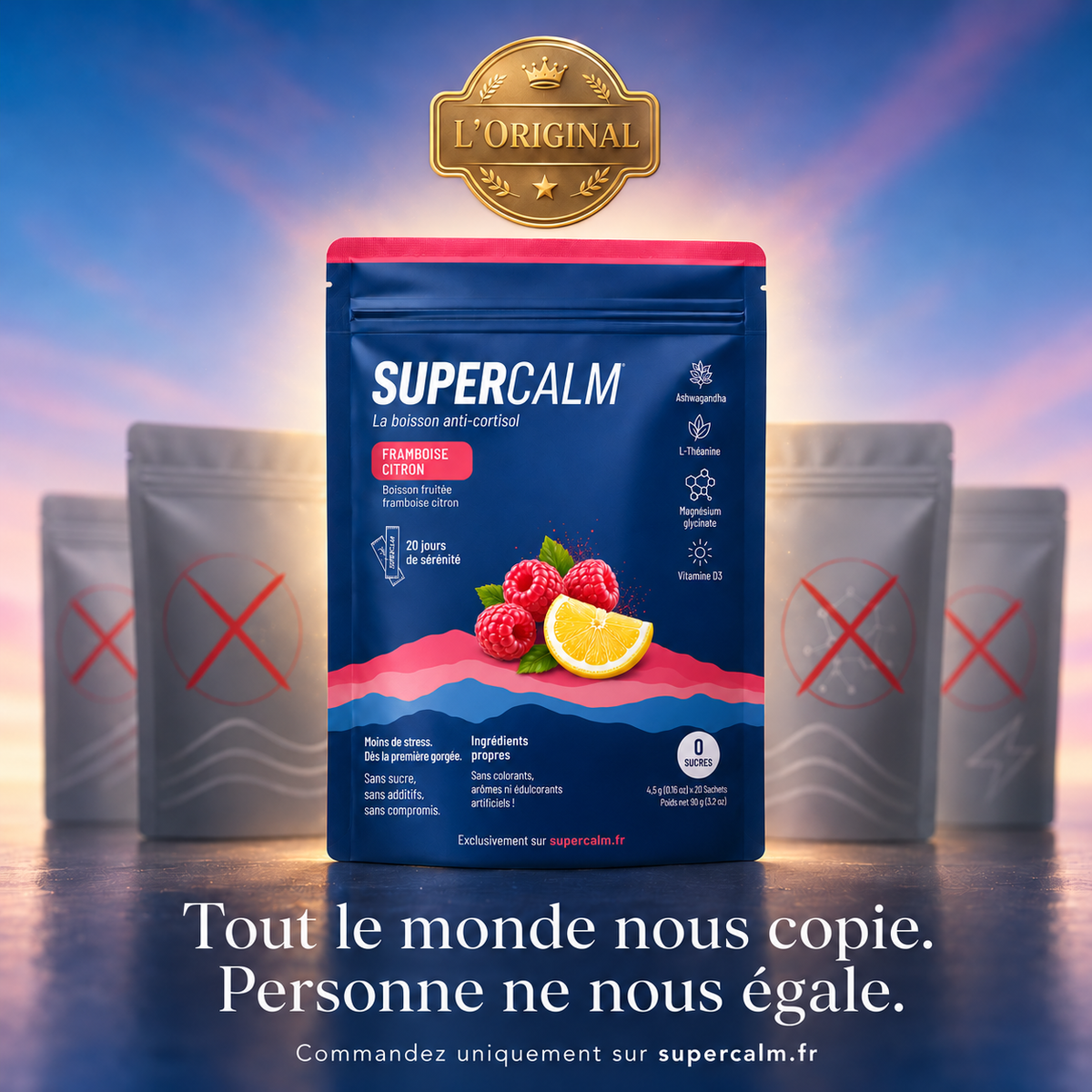 SuperCalm – Boisson anti-cortisol