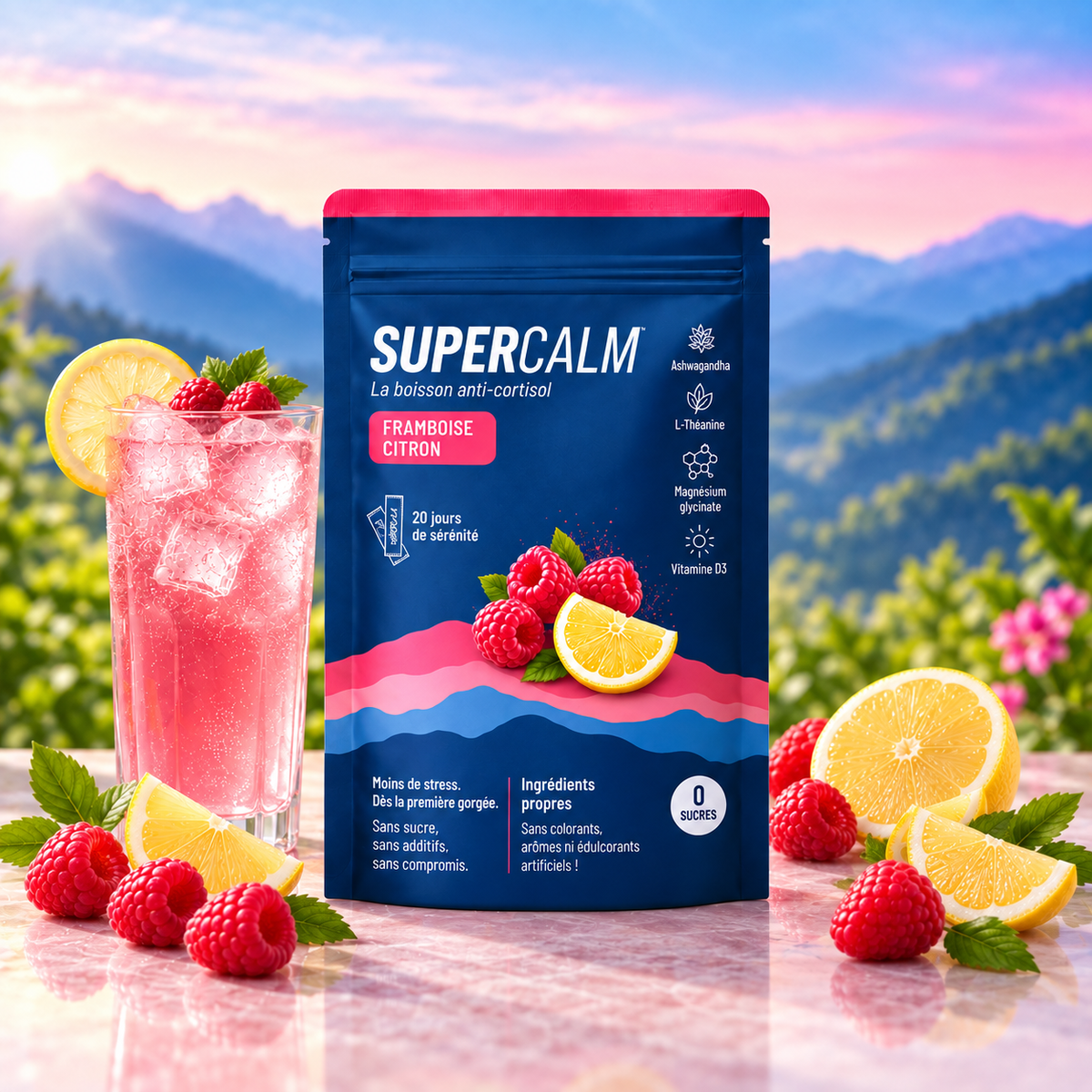 SuperCalm – Boisson anti-cortisol