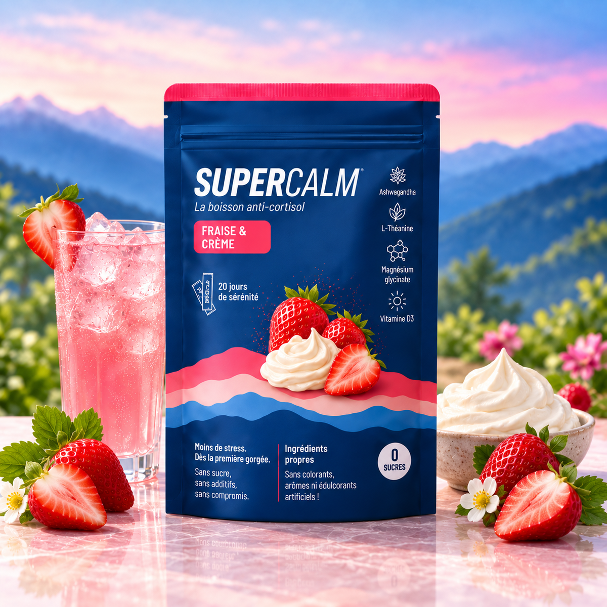 SuperCalm – Boisson anti-cortisol